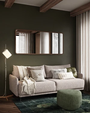 Дизайнерский диван-кровать, шагающая еврокнижка Archi в интерьере: фото 
