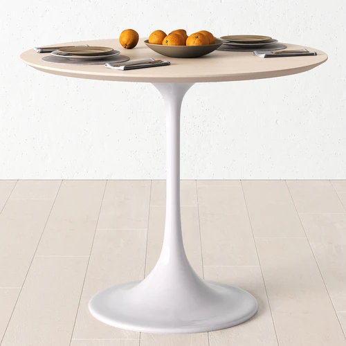 Дизайнерский круглый обеденный стол Tulip