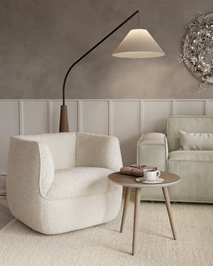 Кресло дизайнерское, 80×82×72 см Spin в интерьере: фото 