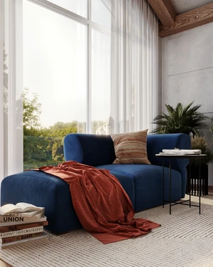 Дизайнерский диван-кушетка Fly в интерьере: фото 2