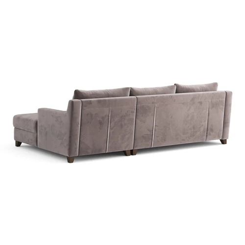 Угловой диван-кровать, 272/160 см, американская раскладушка Mendini