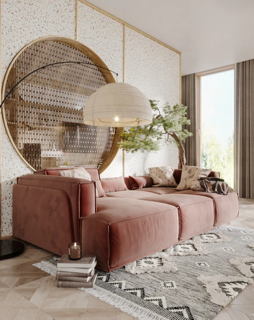 Vento Light - диван-кровать выкатная еврокнижка 290 см