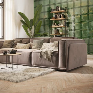 Vento Light - модульный 4-местный диван-кровать выкатная еврокнижка