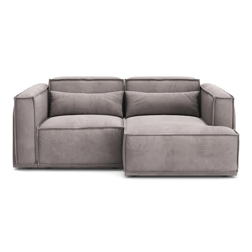 Дизайнерский угловой диван, 208/150 см, без механизма V1 Vento Light