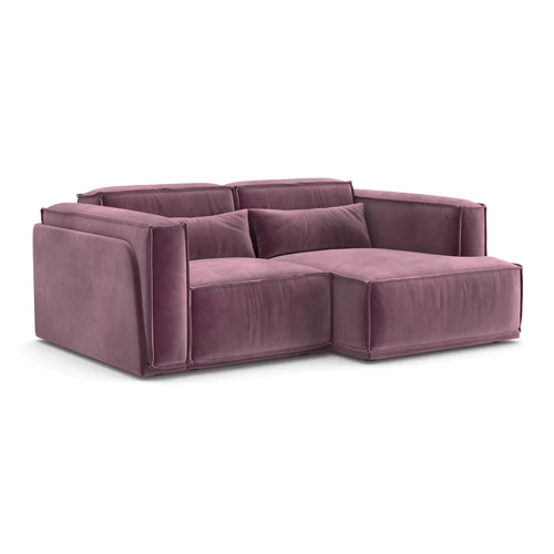 Дизайнерский угловой диван, 208/150 см, без механизма Vento Light