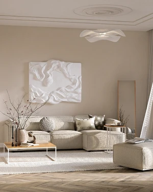 Угловой диван-кровать, выкатная еврокнижка, 290/150 см Vento Light в интерьере: фото 10