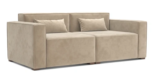 Модульный диван в стиле лофт 2-местный Cubus
