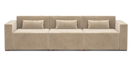 Дизайнерский модульный диван 4-местный без механизма Cubus