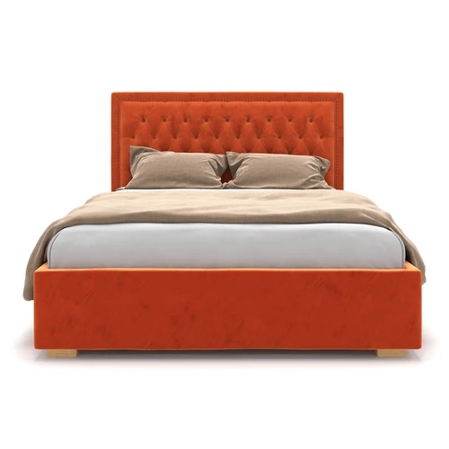 Дизайнерская двуспальная кровать с подъемным механизмом Celine
