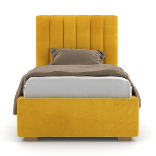 Дизайнерская односпальная кровать с подъемным механизмом Elle