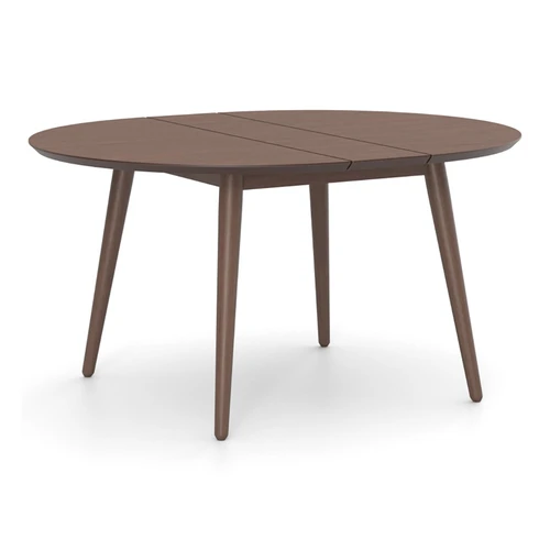 Fjord Round + Wien - стол раздвижной + 4 стула в ткани 1 категории