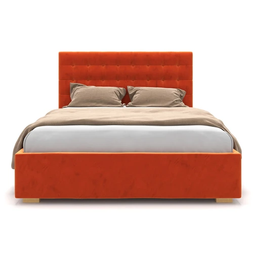 Дизайнерская двуспальная кровать с подъемным механизмом Finlay
