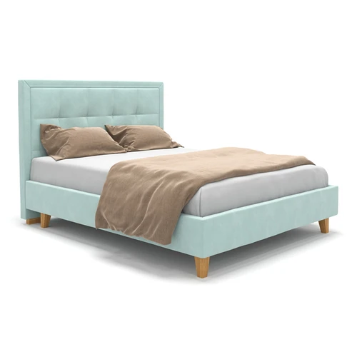 Дизайнерская двуспальная кровать на ножках Hailey