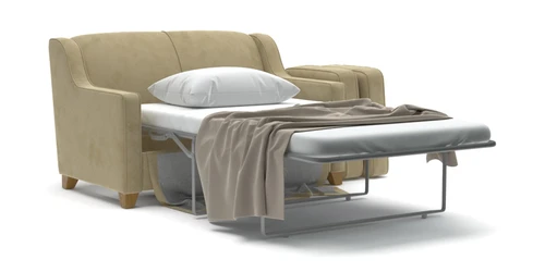Дизайнерский диван-кровать 2-местный, французская раскладушка Halston