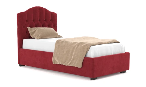 Дизайнерская односпальная кровать с подъемным механизмом Hannah