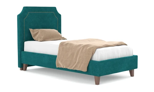 Дизайнерская односпальная кровать на ножках Kimberly