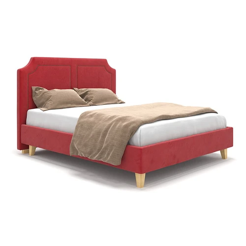 Дизайнерская двуспальная кровать на ножках Kimberly