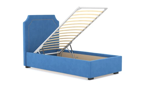 Дизайнерская односпальная кровать с подъемным механизмом Kimberly