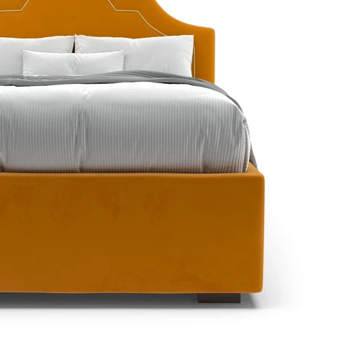 Дизайнерская двуспальная кровать с подъемным механизмом Kylie