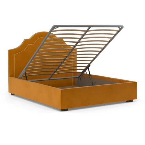 Дизайнерская двуспальная кровать с подъемным механизмом Kylie
