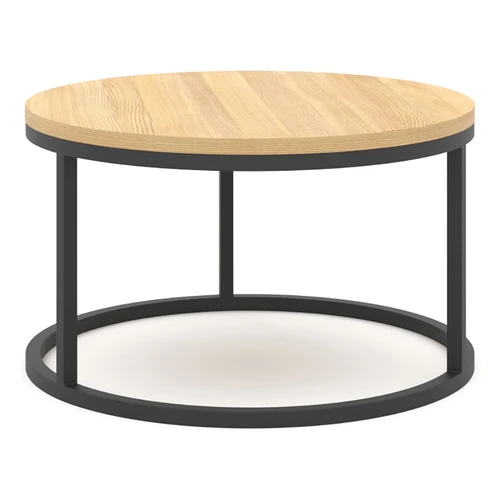 Loft Round - журнальный стол с белым или черным основанием