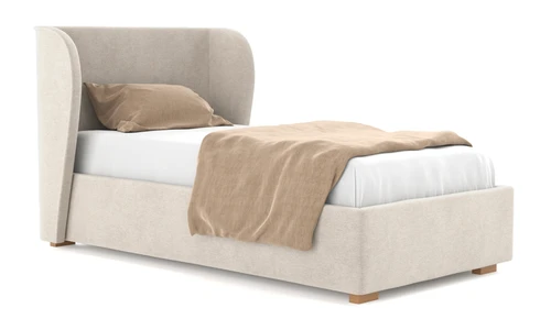 Дизайнерская односпальная кровать с подъемным механизмом Lulu