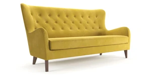 Montreal, Дизайнерский диван 3-местный без механизма