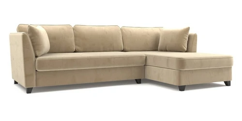 Угловой диван-кровать, 281/170 см, французская раскладушка Wolsly