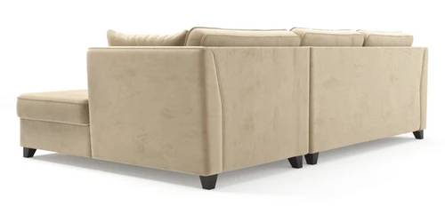 Угловой диван-кровать, 281/170 см, французская раскладушка Wolsly