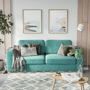 Дизайнерский диван 2-местный без механизма Morti в интерьере: фото 5