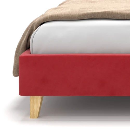 Дизайнерская двуспальная кровать на ножках Natalie