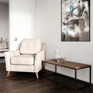Стол, журнальный 110×45×40 см Loft Long в интерьере: фото 
