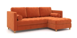 Scott, Угловой диван-кровать 226/150 см шагающая еврокнижка