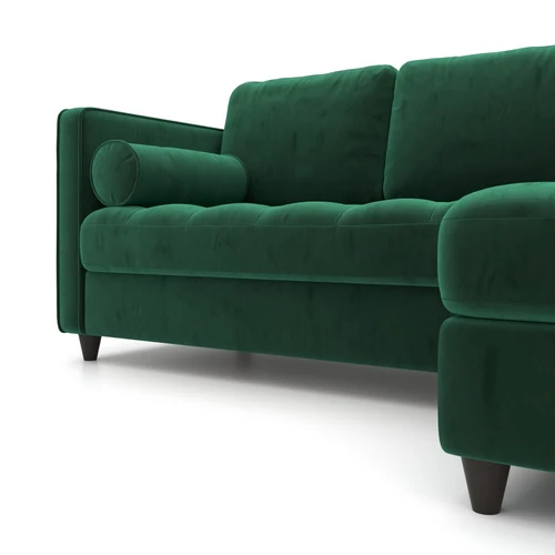 Угловой диван-кровать 226/150 см шагающая еврокнижка Scott купить по ценеот 152 700 ₽ в интернет-магазине SKDESIGN