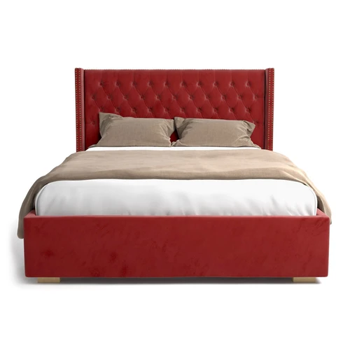 Дизайнерская двуспальная кровать с подъемным механизмом Stella