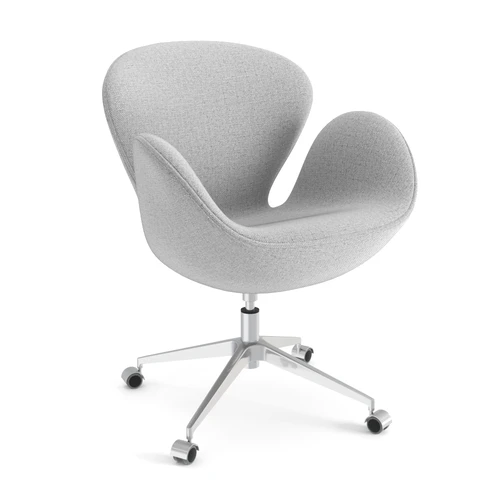 Кресло дизайнерское, ткань Rodos Grey Swan