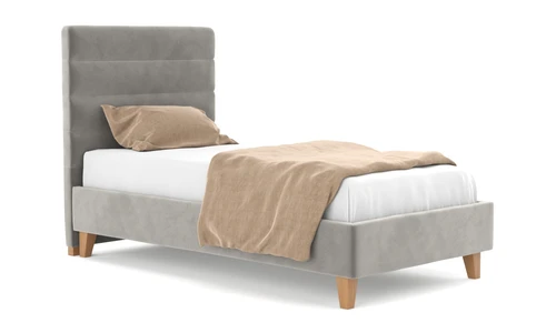 Дизайнерская односпальная кровать на ножках Tara