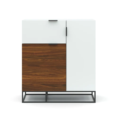 Loft Wood - комод 3 ящика 100×50×112 см