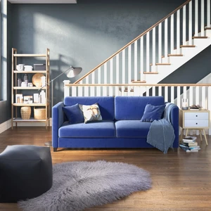 Дизайнерский диван 3-местный, 228 x 98 x 88 см Bari в интерьере: фото 3