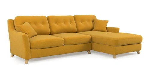 Угловой диван-кровать, 275/170 см, американская раскладушка Raf
