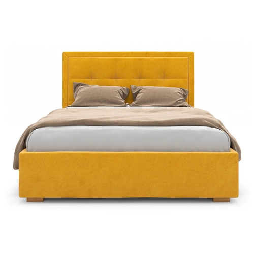 Дизайнерская двуспальная кровать с подъемным механизмом Hailey