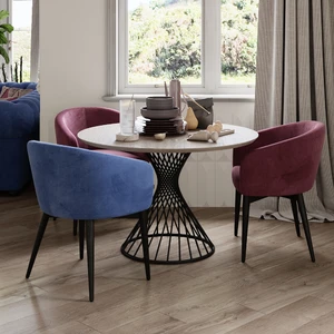 Обеденный стол, 120×120×73.5 см Turin в интерьере: фото 4