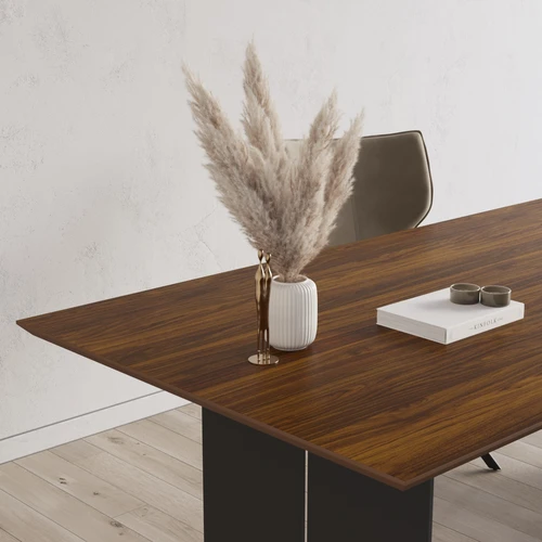 Дизайнерский письменный стол, американский орех Aldo