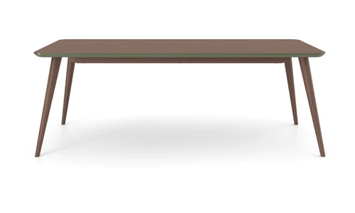 Ronda + Miami - стол с окантовкой + 4 стула в ткани 3 категории
