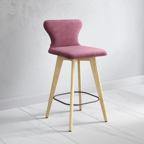 Monte Round + Siena - полубарная группа стол + стулья 2 шт в ткани 1 кат.