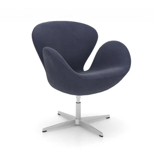 Swan, Кресло дизайнерское 74×70×89 см