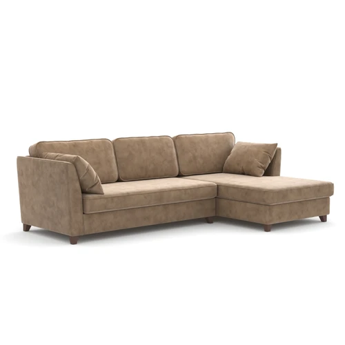 Угловой диван-кровать, 285/170 см, американская раскладушка Wolsly