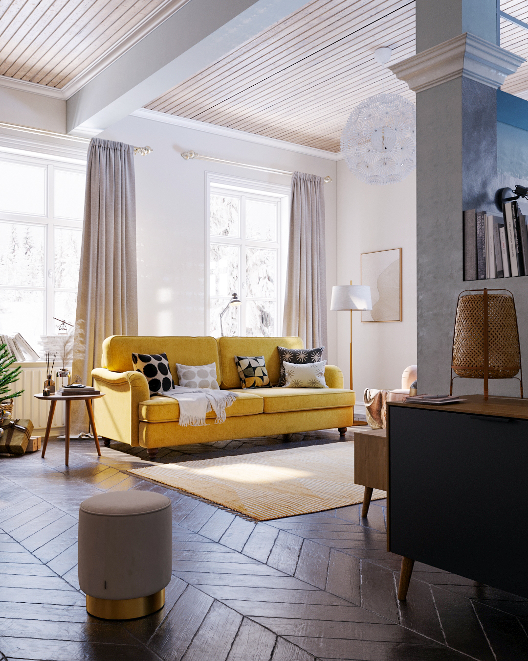Интерьер гостиной: самые популярные цвета 2021 года в дизайне интерьеров: фото