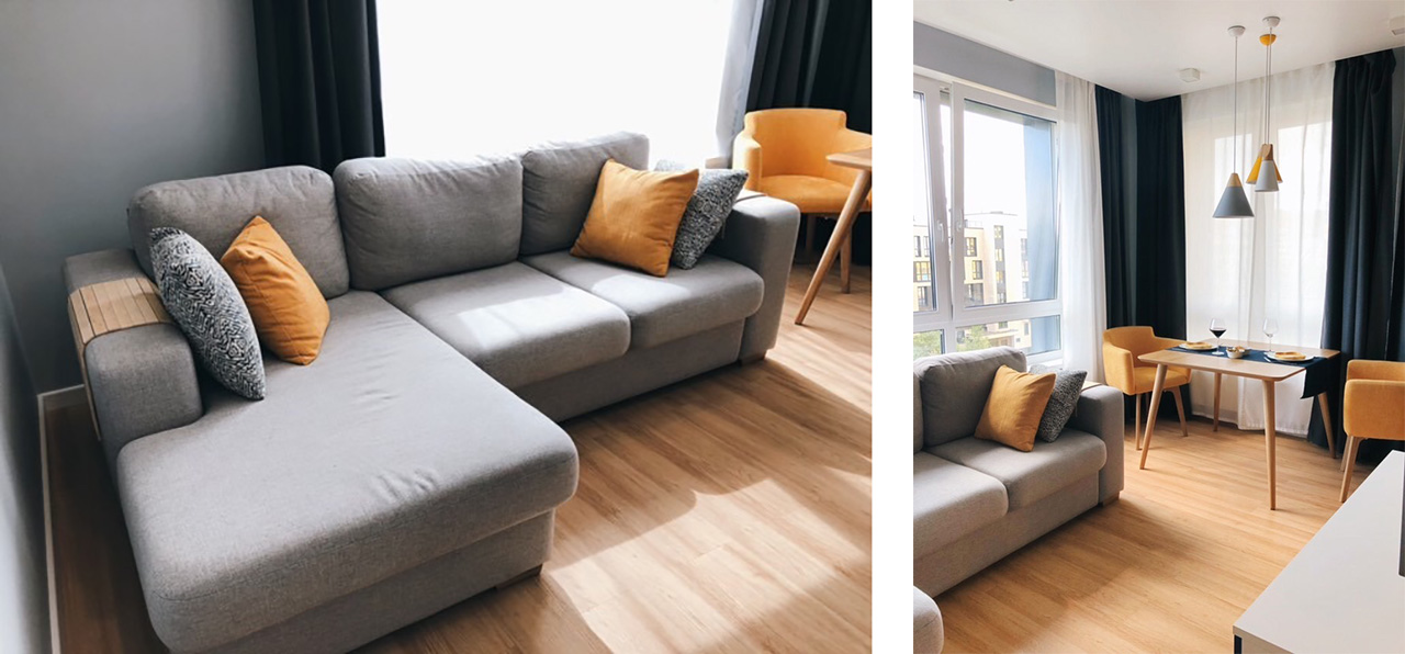 Комплект мебели SKDESIGN для квартиры в ЖК LEGENDA Комендантского: фото NaN