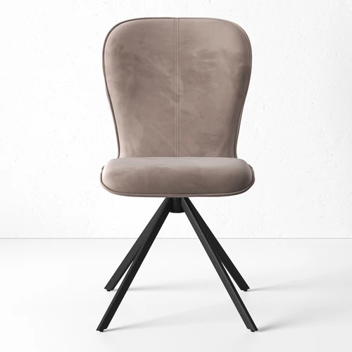 Дизайнерский обеденный стул на металлических ножках Aspen